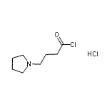 CAS#: 85614-46-6， 4-(1-Pyrrolidinyl)butanoyl chloride hydrochloride (1:1)