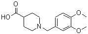 CAS#: 856437-79-1， 1-(3,4-Dimethoxybenzyl)-4-piperidinecarboxylic acid
