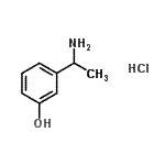 CAS#: 856563-08-1， 3-(1-Aminoethyl)phenol hydrochloride (1:1)