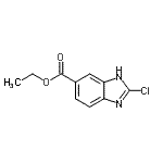 CAS#: 857035-29-1， Ethyl 2-chloro-1H-benzimidazole-5-carboxylate