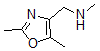 结构式 CAS# 859850-63-8, N,2,5-三甲基-4-恶唑甲胺