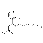CAS#: 865366-96-7， (3S)-5-Butoxy-5-oxo-3-phenylpentanoic acid