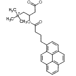 CAS#: 86563-95-3， 3-{[4-(1-Pyrenyl)butanoyl]oxy}-4-(trimethylammonio)butanoate