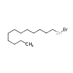 结构式 CAS# 869589-06-0, 溴(十二烷基)锌