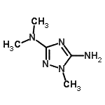 CAS#: 87009-70-9， N,N,1-trimethyl-1,2,4-triazole-3,5-diamine