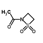 CAS#: 87357-29-7， 1-(1,1-Dioxido-1,2-thiazetidin-2-yl)ethanone
