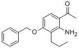 CAS#: 87472-99-9， 1-[2-Amino-4-(Phenylmethoxy)-3-Propylphenyl]-Ethanone