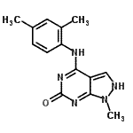 CAS#: 87686-36-0， 4-[(2,4-Dimethylphenyl)amino]-1-methyl-1,2-dihydro-6H-pyrazolo[3,4-d]pyrimidin-6-one