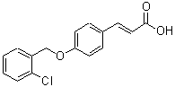 CAS#: 879642-95-2， (2E)-3-{4-[(2-Chlorobenzyl)oxy]phenyl}acrylic acid