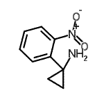 CAS 登录号：886366-59-2， 1-(2-硝基苯基)环丙胺