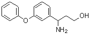 CAS 登录号：886366-70-7， 3-氨基-3-(3-苯氧基苯基)-1-丙醇