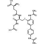 CAS#: 89014-16-4， L-gamma-Glutamyl-S-(4,4'-diacetamido-3-biphenylyl)-L-cysteinylglycine