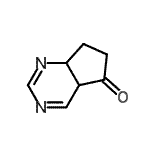 CAS 登录号：89095-41-0， 4a,6,7,7a-四氢-5H-环戊二烯并[d]嘧啶-5-酮
