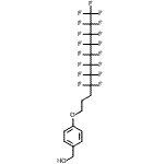 CAS#: 892155-69-0， {4-[(4,4,5,5,6,6,7,7,8,8,9,9,10,10,11,11,11-Heptadecafluoroundecyl)oxy]phenyl}methanol