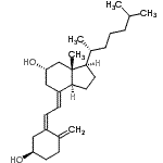 CAS 登录号:89321-96-0, (3R,5Z,7E,11alpha)-9,10-开链胆甾-5,7,10-三烯-3,11-二醇