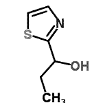 CAS 登录号：89464-29-9， 1-(1,3-噻唑-2-基)-1-丙醇