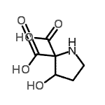 CAS 登录号：89464-65-3， 3-羟基-2,2-吡咯烷二甲酸