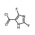 CAS#: 89676-64-2， 2,4-Difluoro-1H-imidazole-5-carbonyl chloride