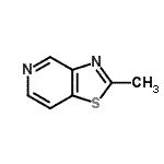 CAS#: 89786-57-2， 2-Methyl[1,3]thiazolo[4,5-c]pyridine