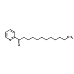 结构式 CAS# 898779-43-6, 1-(2-吡啶基)-1-十二烷酮