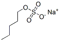 结构式 CAS# 9010-01-9, 硫酸异戊酯钠盐