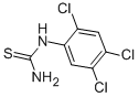 结构式 CAS# 90617-76-8, N-(2,4,5-三氯苯基)-硫脲