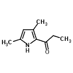 CAS#: 90642-83-4， 1-(3,5-Dimethyl-1H-pyrrol-2-yl)-1-propanone