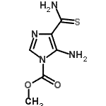 CAS#: 91026-76-5， Methyl 5-amino-4-carbamothioyl-1H-imidazole-1-carboxylate