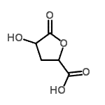 CAS#: 91113-89-2， 4-Hydroxy-5-oxotetrahydro-2-furancarboxylic acid