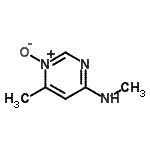 CAS#: 91233-75-9， N,6-Dimethyl-4-pyrimidinamine 1-oxide