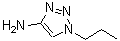 结构式 CAS# 915924-69-5, 1-丙基-1H-1,2,3-三唑-4-胺