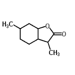 CAS#: 92015-65-1， 3,6-Dimethylhexahydro-1-benzofuran-2(3H)-one