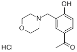 CAS#: 92041-43-5， 1-[4-Hydroxy-3-(Morpholin-4-Ylmethyl)Phenyl]Ethanone Hydrochloride