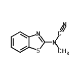 CAS#: 92987-72-9， 1,3-Benzothiazol-2-yl(methyl)cyanamide