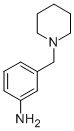 结构式 CAS# 93138-55-7, 3-(1-哌啶基甲基)-苯胺