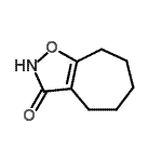 CAS#: 935-91-1， 5,6,7,8-Tetrahydro-2H-cyclohepta[d][1,2]oxazol-3(4H)-one