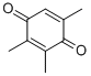 结构式 CAS# 935-92-2, 2,3,5-三甲基-2,5-环己二烯-1,4-二酮