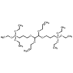 CAS#: 93777-96-9， 9,10-Bis(allyloxy)-4,4,15,15-tetraethoxy-3,8,11,16-tetraoxa-4,15-disilaoctadecane