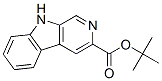 结构式 CAS# 93835-05-3, beta-咔啉-3-羧酸叔丁酯