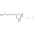 CAS#: 94199-75-4， disodium N,N-bis(phosphonatomethyl)hexan-1-amine