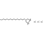 CAS#: 94202-01-4， triammonium N,N-bis(phosphonatomethyl)tetradecan-1-amine