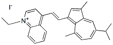 CAS#: 94232-65-2， 1-Ethyl-4-[2-[5-Isopropyl-3,8-Dimethylazulen-1-Yl]Vinyl]Quinolinium Iodide