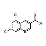 CAS#: 948293-83-2， 5,7-Dichloro-3-quinolinecarboxylic acid