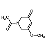 CAS 登录号：94923-29-2， 1-乙酰基-5-甲氧基-1,6-二氢-3(2H)-吡啶酮