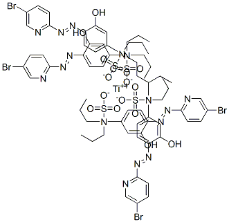 CAS#: 95069-72-0， Titanium 2-((5-Bromopyridyl)Azo)-5-(N-Propyl-N-Sulfopropylamino)Phenol