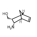 结构式 CAS# 95630-78-7, [(1R,2R,3S,4S)-3-氨基双环[2.2.1]庚-5-烯-2-基]甲醇