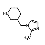 CAS 登录号：959237-54-8， 3-[(2-甲基咪唑-1-基)甲基]哌啶