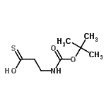 CAS#: 96049-52-4， 3-[[(1,1-Dimethylethoxy)Carbonyl]Amino]-Propanethioicacid