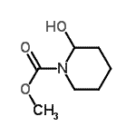 CAS#: 96133-49-2， Methyl 2-hydroxy-1-piperidinecarboxylate