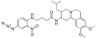 CAS#: 96557-41-4， N-(3-Isobutyl-9,10-Dimethoxy-1,2,3,4,6,7-Hexahydro-11bH-Benzo[a]Quinolizin-2-Yl)-4-((4-Azido-2-Nitrophenyl)Amino)Butanamide